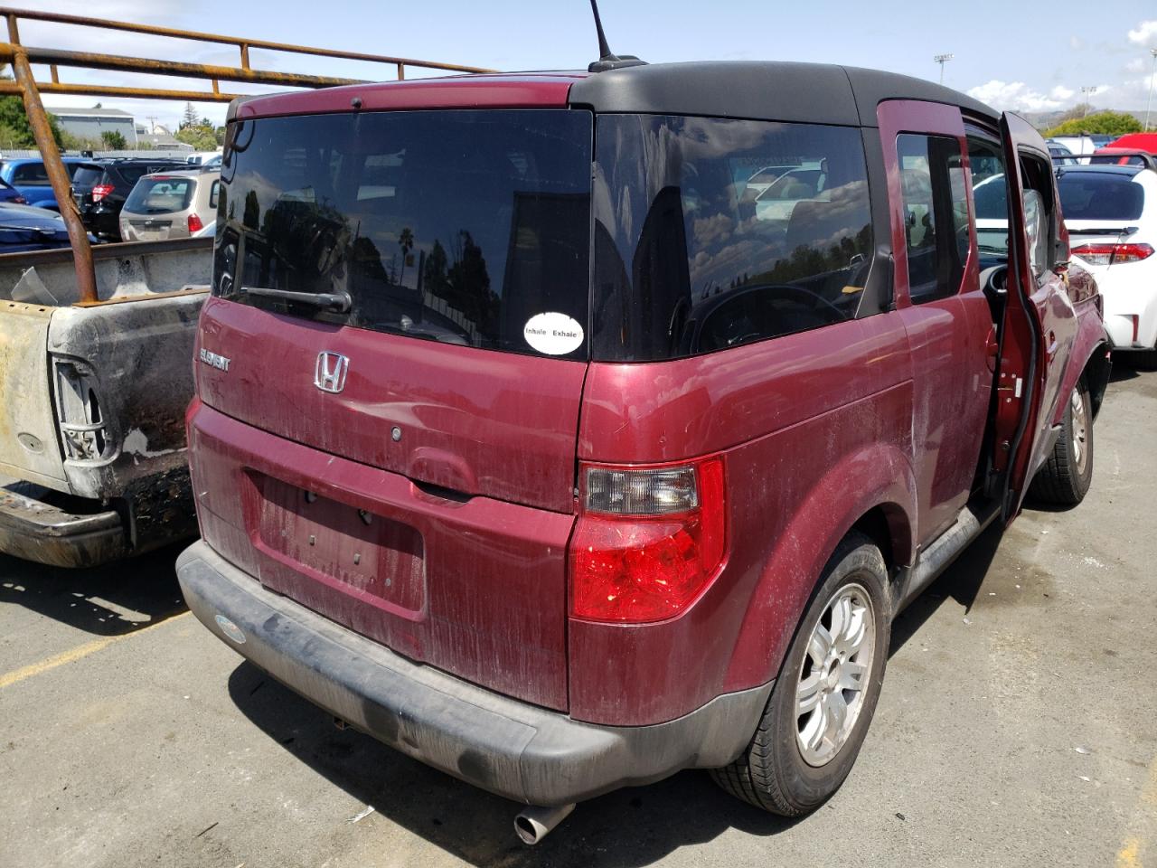 Photo 4 from auction – 2006 HONDA ELEMENT EX with VIN 5J6YH287X6L026969