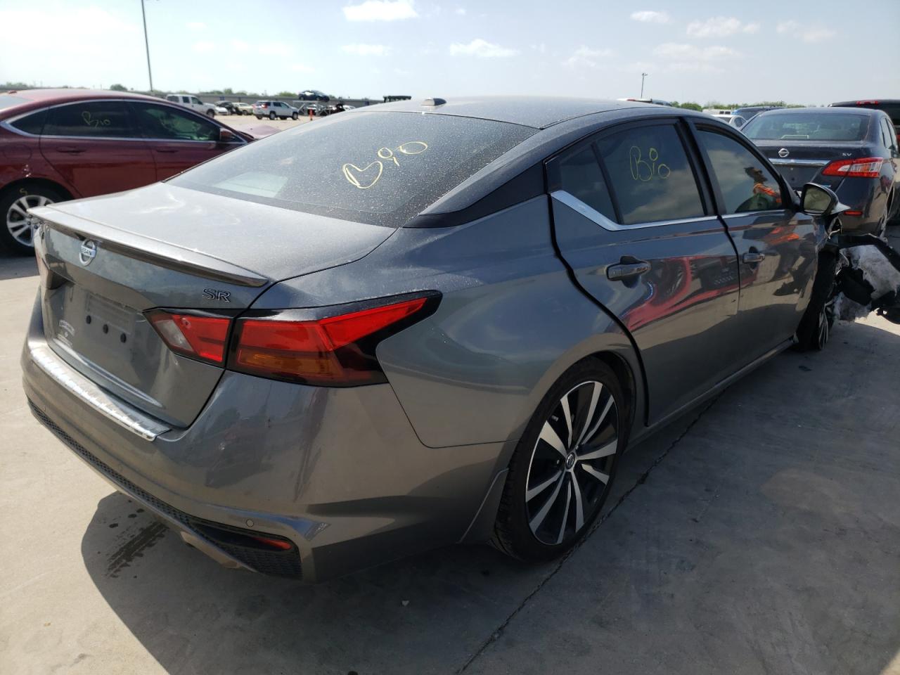 Photo 4 from auction – 2020 NISSAN ALTIMA SR with VIN 1N4BL4CV1LC281703