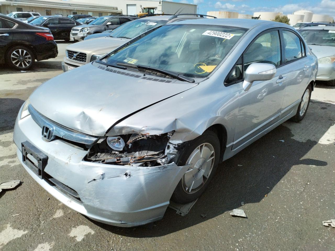 Photo 2 from auction – 2006 HONDA CIVIC HYBR with VIN JHMFA362X6S005574