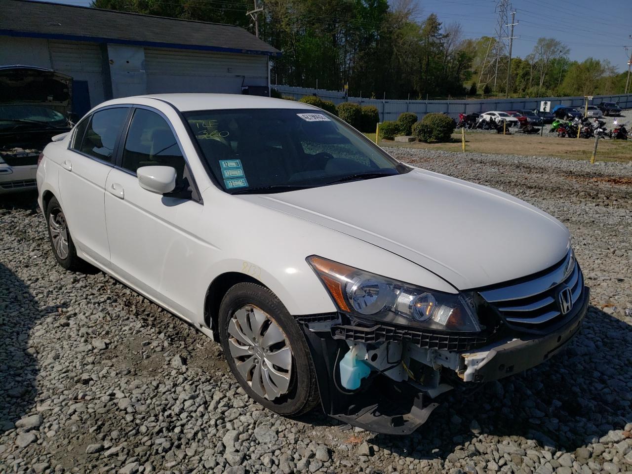 HONDA ACCORD LX 2012 with VIN 1HGCP2F34CA124357 - Photo from auction