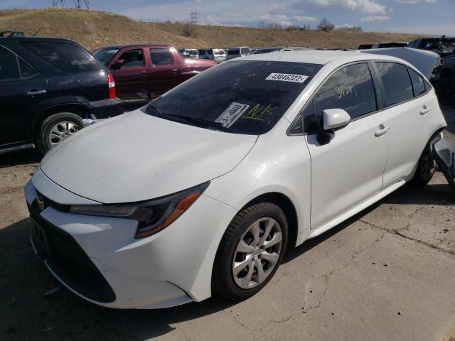 Photo 2 from auction – 2021 TOYOTA COROLLA LE with VIN JTDEPMAE0MJ127012