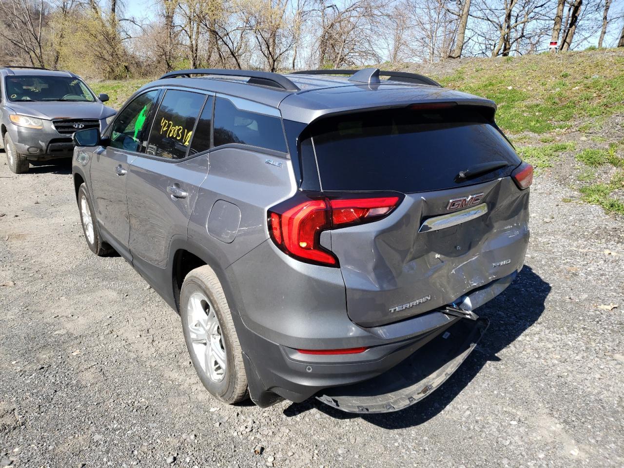 Photo 3 from auction – 2020 GMC TERRAIN SL with VIN 3GKALTEV4LL345285