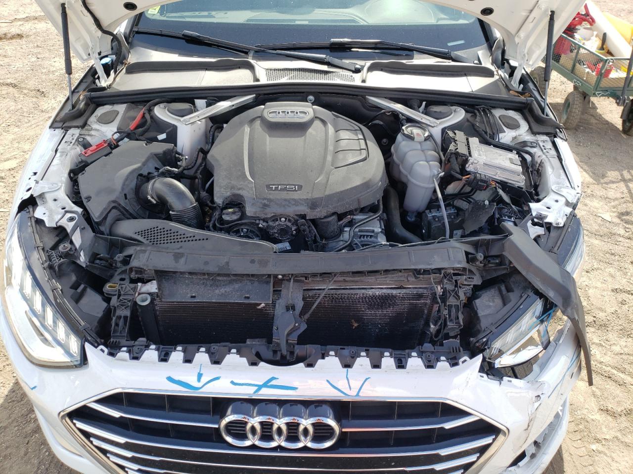 Photo 7 from auction – 2020 AUDI A4 PREMIUM with VIN WAUHMAF40LN013066