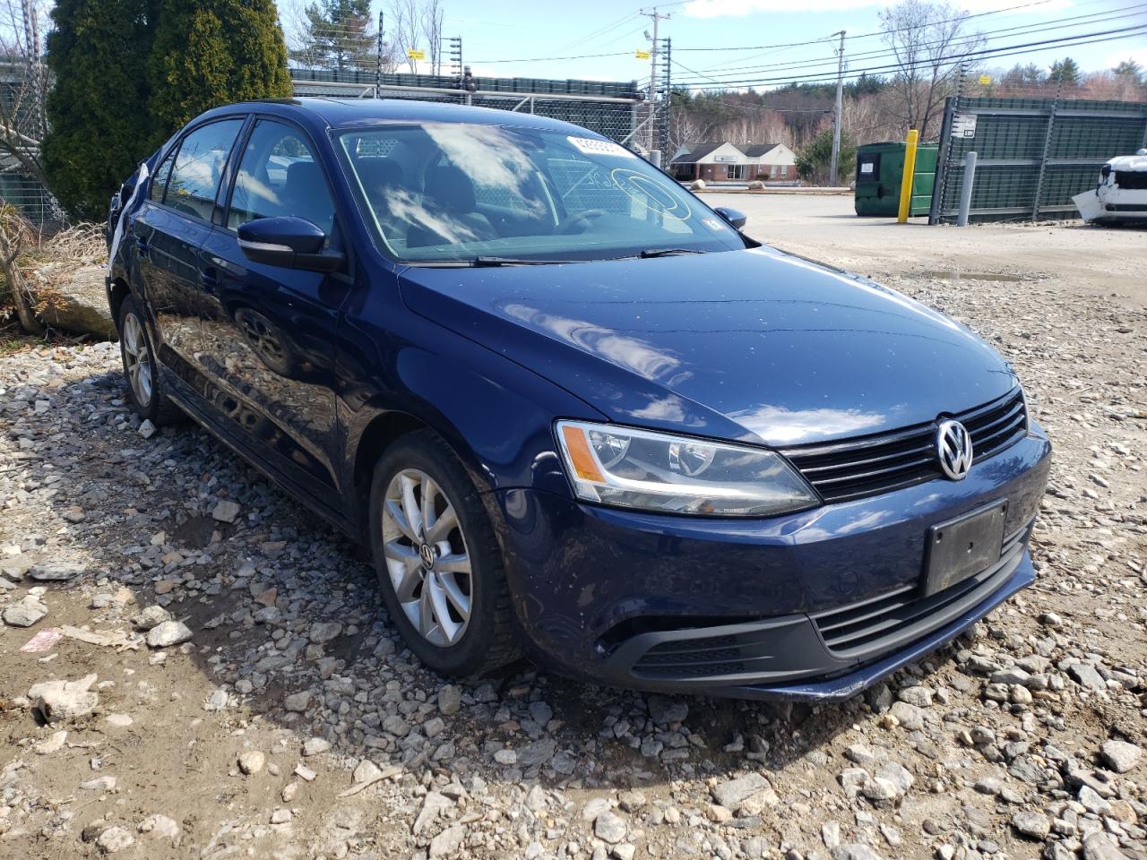 VOLKSWAGEN JETTA SE 2012 with VIN 3VWDP7AJ9CM428225 - Photo from auction
