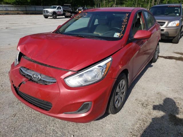 Photo 2 from auction – 2016 HYUNDAI ACCENT SE with VIN KMHCT4AE6GU132071