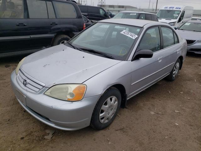 Photo 2 from auction – 2002 HONDA CIVIC LX with VIN 1HGES16502L021295