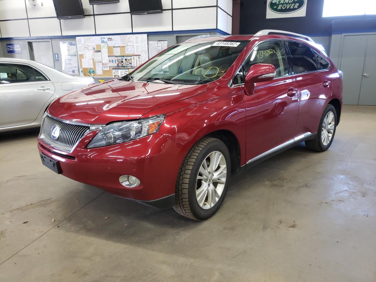Photo 2 from auction – 2012 LEXUS RX 450 with VIN JTJBC1BA0C2434971