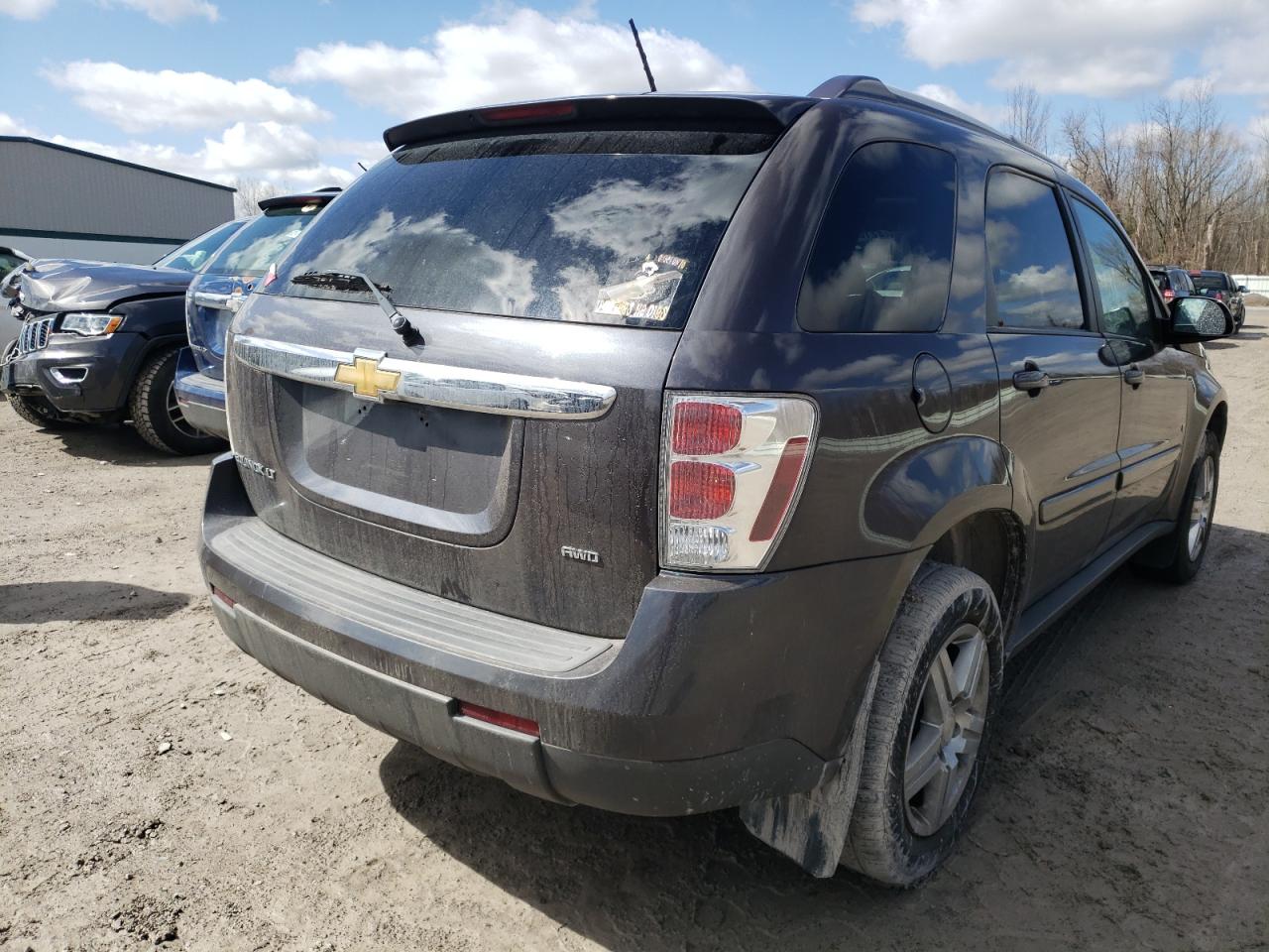 Photo 4 from auction – 2008 CHEVROLET EQUINOX LT with VIN 2CNDL63F086310983