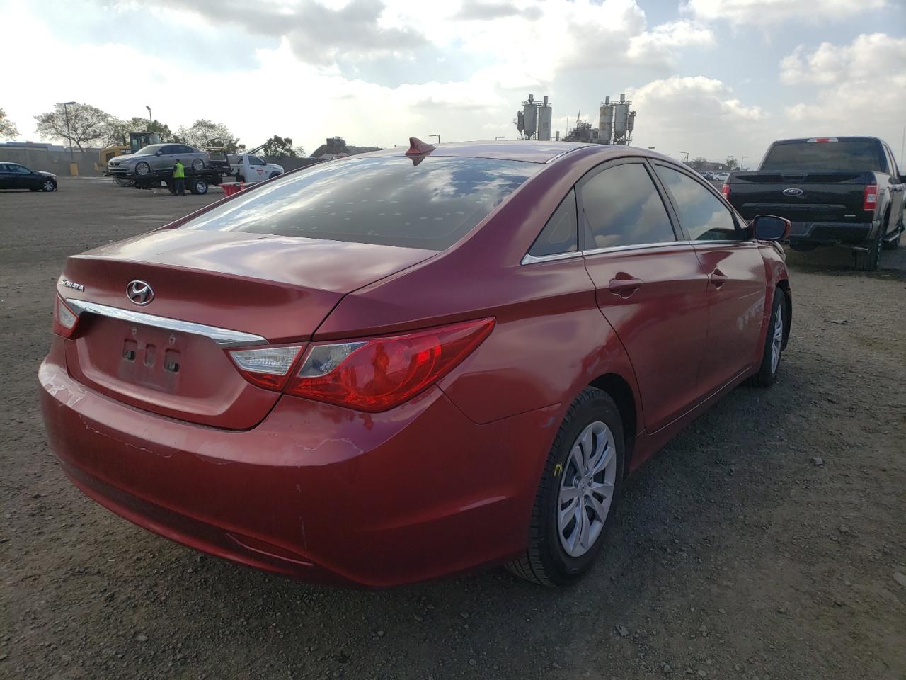 Photo 4 from auction – 2012 HYUNDAI SONATA GLS with VIN 5NPEB4AC4CH400635