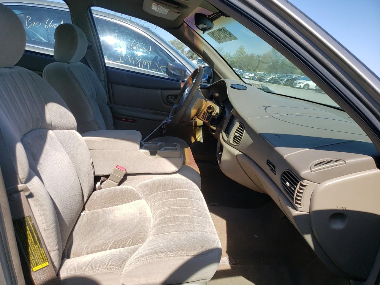 Photo 5 from auction – 2001 BUICK CENTURY CU with VIN 2G4WS52JX11175266