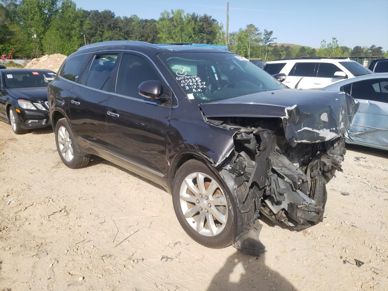 BUICK ENCLAVE 2014 with VIN 5GAKRCKD9EJ163829 - Photo from auction
