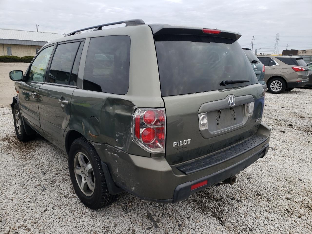 Photo 3 from auction – 2008 HONDA PILOT EXL with VIN 5FNYF18558B027506