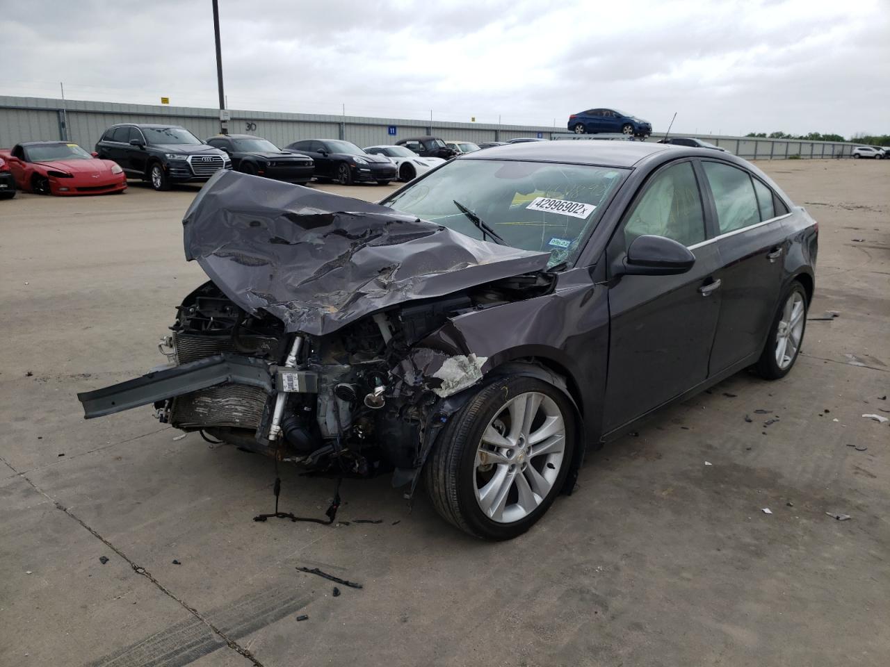 Photo 2 from auction – 2015 CHEVROLET CRUZE LTZ with VIN 1G1PG5SB3F7190892