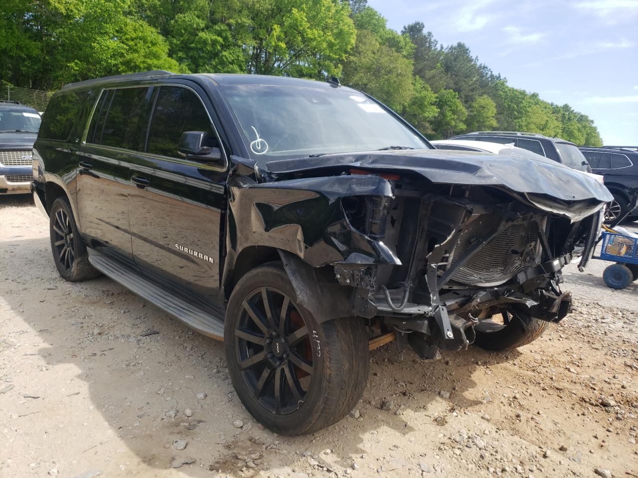 CHEVROLET SUBURBAN C 2015 with VIN 1GNSCJKC8FR228563 - Photo from auction