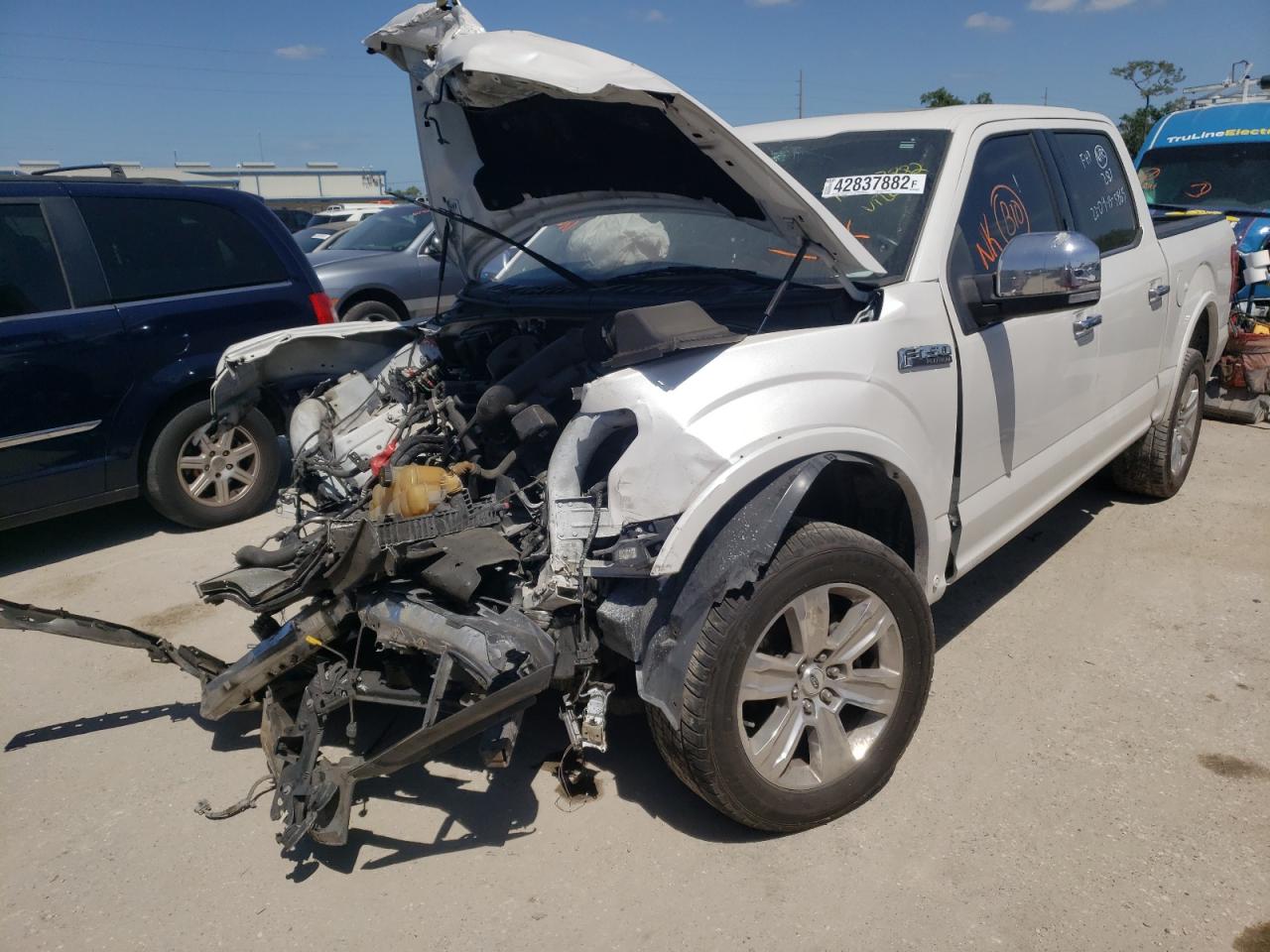 Photo 2 from auction – 2015 FORD F150 SUPER with VIN 1FTEW1EF4FFB18663
