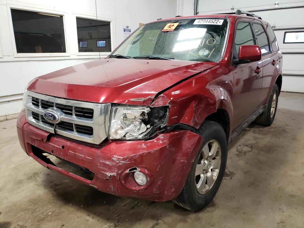 Photo 2 from auction – 2012 FORD ESCAPE LIM with VIN 1FMCU0E75CKC19838