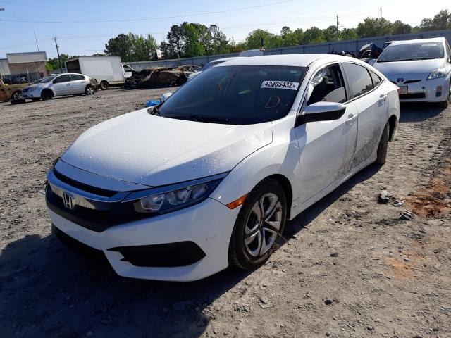 Photo 2 from auction – 2016 HONDA CIVIC LX with VIN 19XFC2F5XGE044976