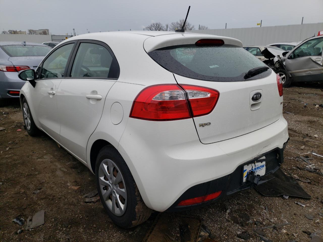 Photo 3 from auction – 2012 KIA RIO LX with VIN KNADM5A39C6054911