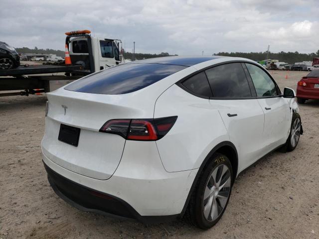 Photo 4 from auction – 2021 TESLA MODEL Y with VIN 5YJYGDED4MF114558