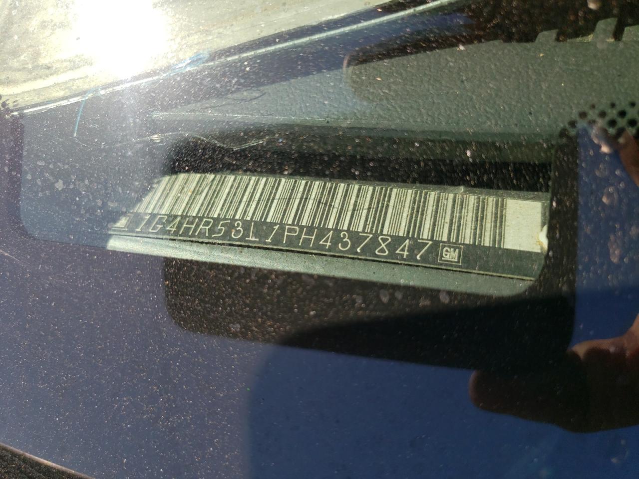 Photo 10 from auction – 1993 BUICK LESABRE LI with VIN 1G4HR53L1PH437847
