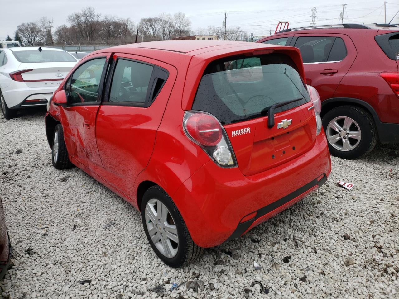 Photo 3 from auction – 2014 CHEVROLET SPARK 1LT with VIN KL8CD6S94EC568301