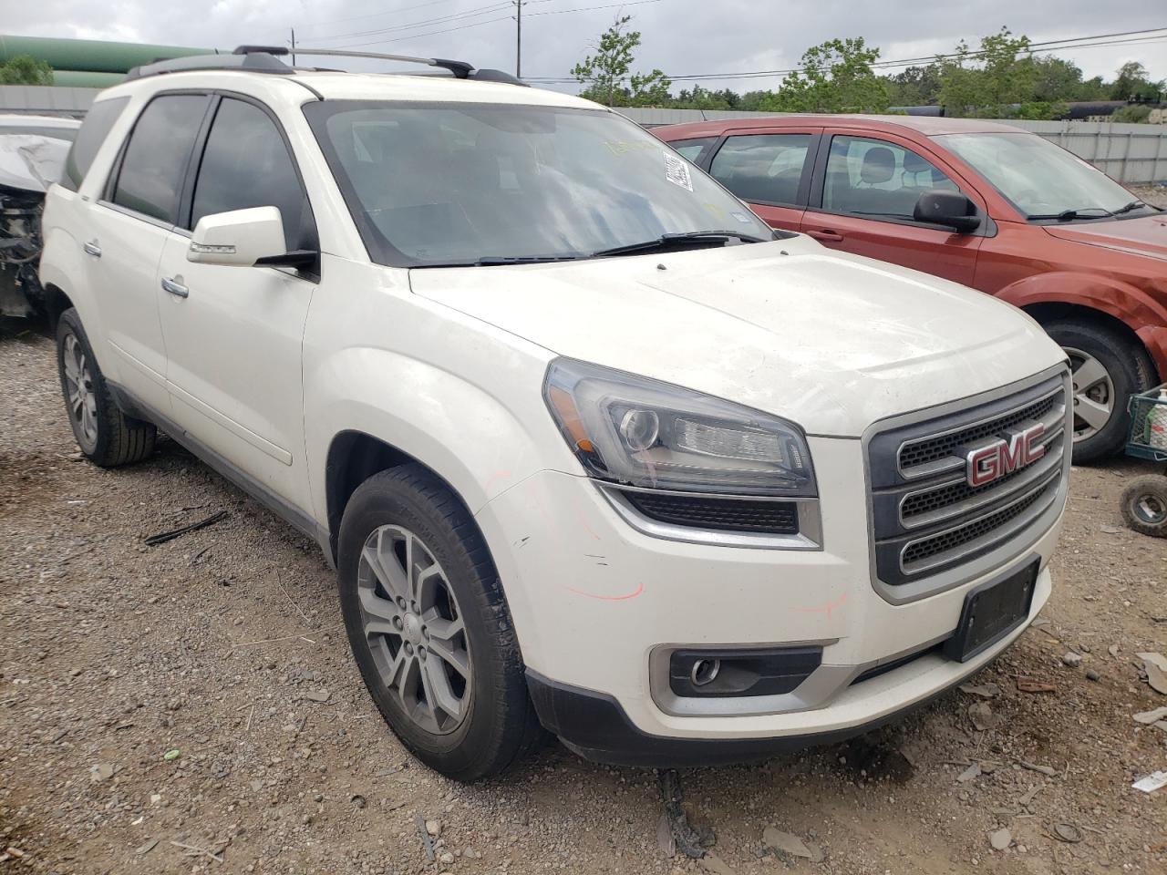 GMC ACADIA SLT 2014 with VIN 1GKKRRKDXEJ238348 - Photo from auction