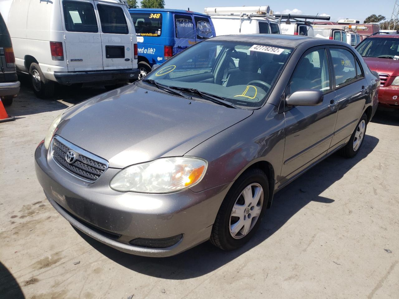 Photo 2 from auction – 2005 TOYOTA COROLLA CE with VIN 1NXBR30E45Z397400