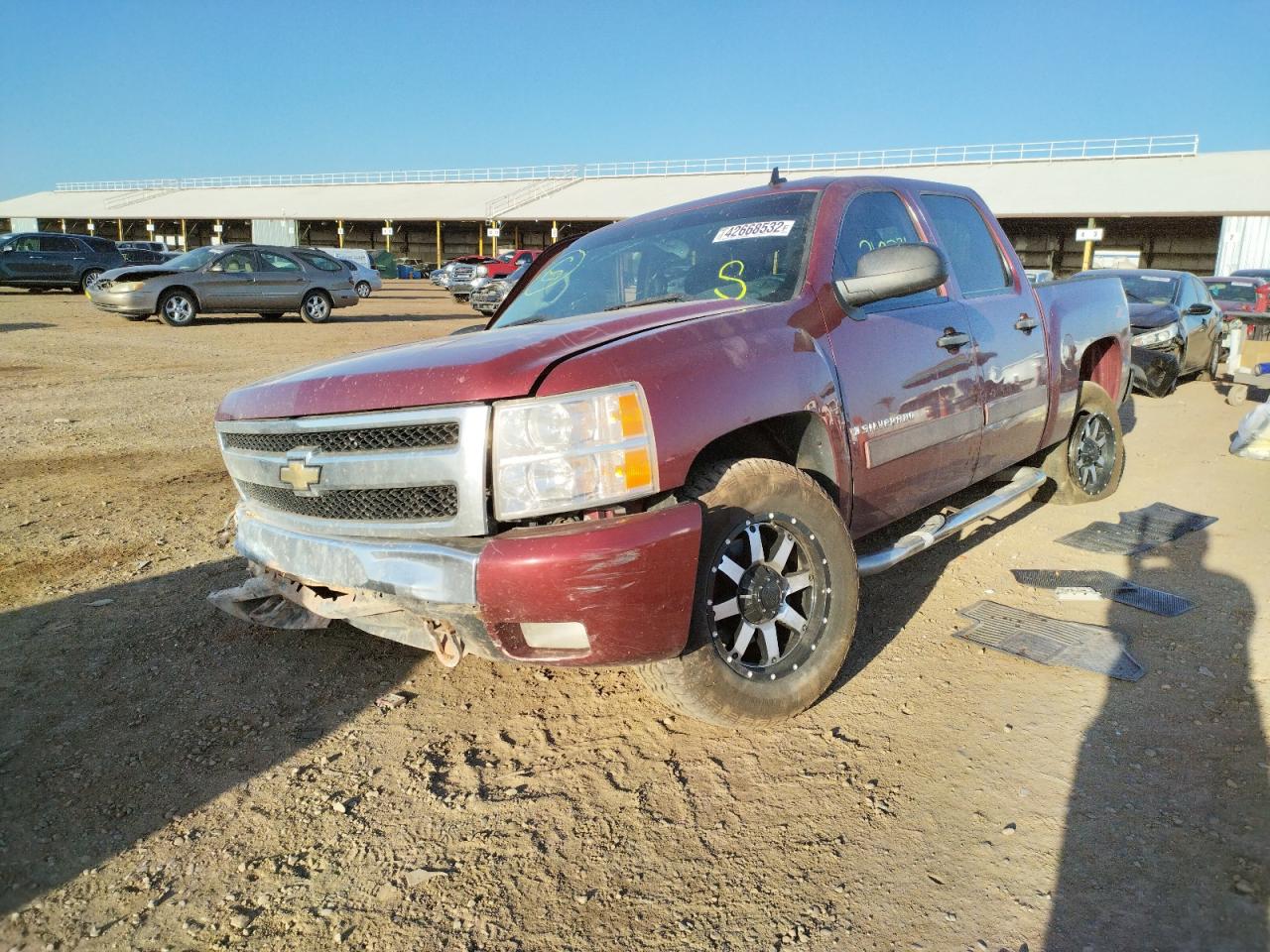 Photo 2 from auction – 2008 CHEVROLET SILVERADO with VIN 3GCEK13398G311073