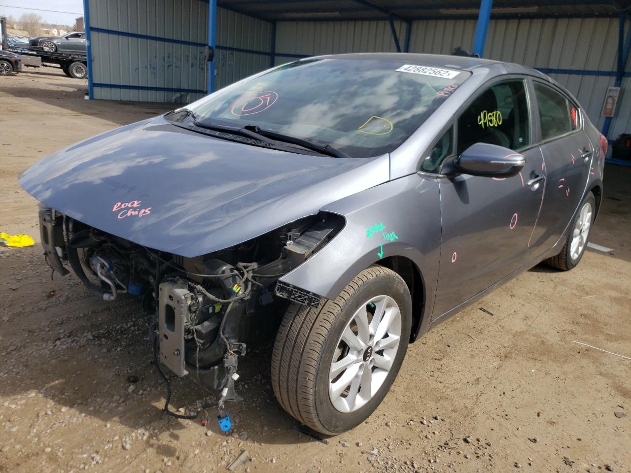 Photo 2 from auction – 2017 KIA FORTE LX with VIN 3KPFL4A76HE088317