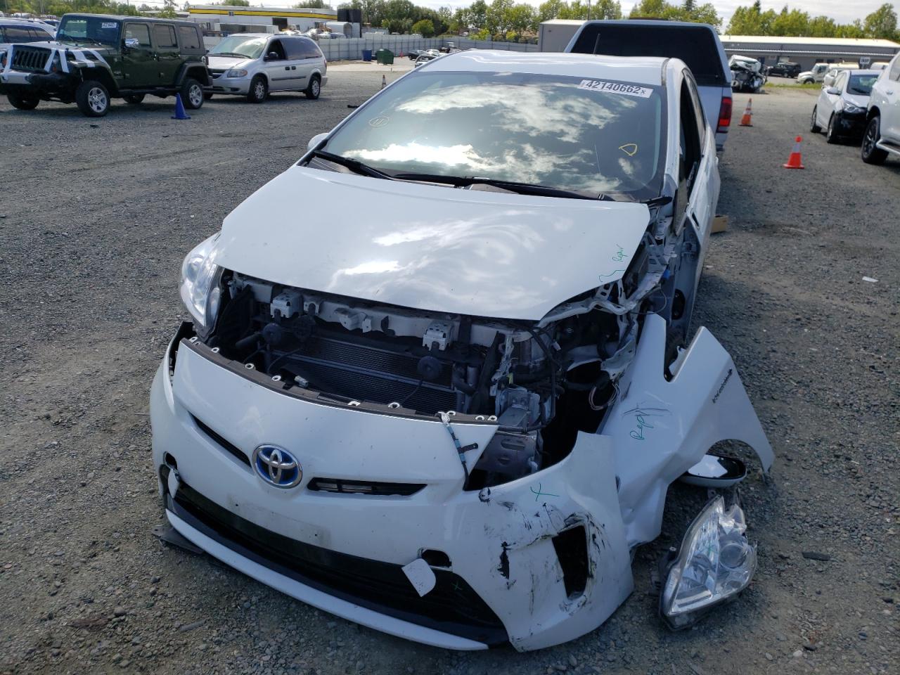Photo 9 from auction – 2015 TOYOTA PRIUS with VIN JTDKN3DU8F0420493