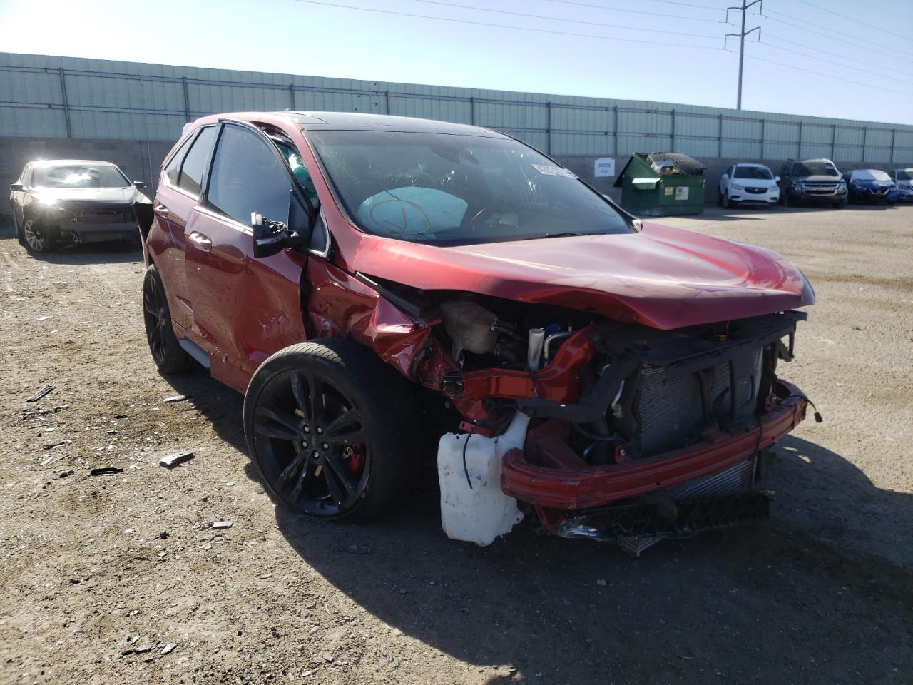 Photo 9 from auction – 2020 FORD EDGE ST with VIN 2FMPK4AP0LBA12207