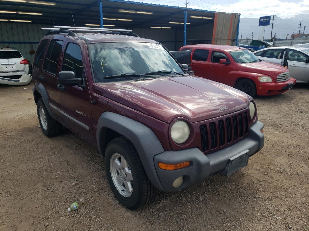 Photo 1 from auction – 2002 JEEP LIBERTY SP with VIN 1J8GL48K52W256226