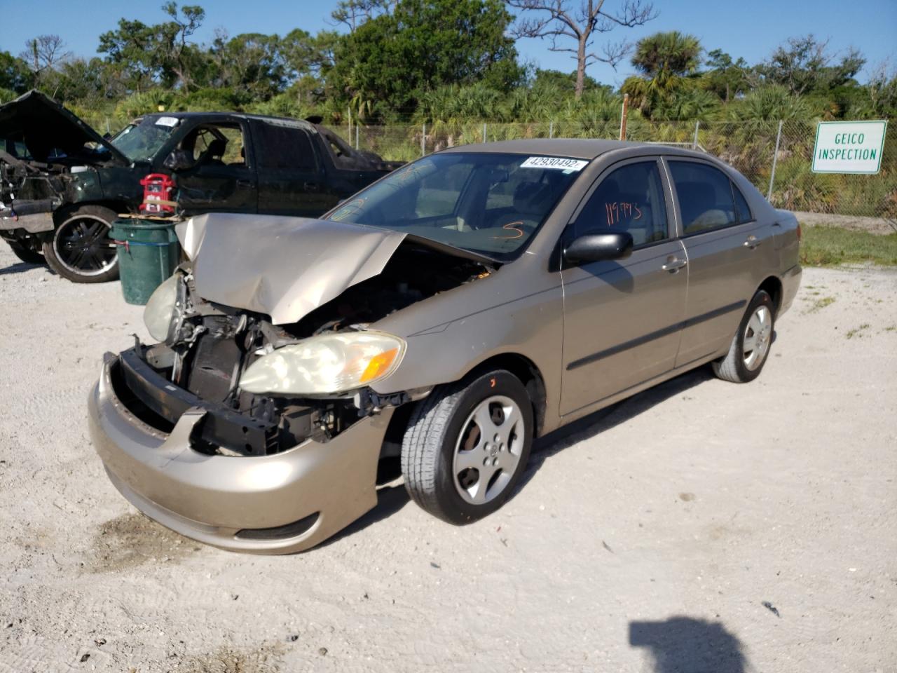 Photo 2 from auction – 2006 TOYOTA COROLLA CE with VIN 1NXBR32E76Z717601