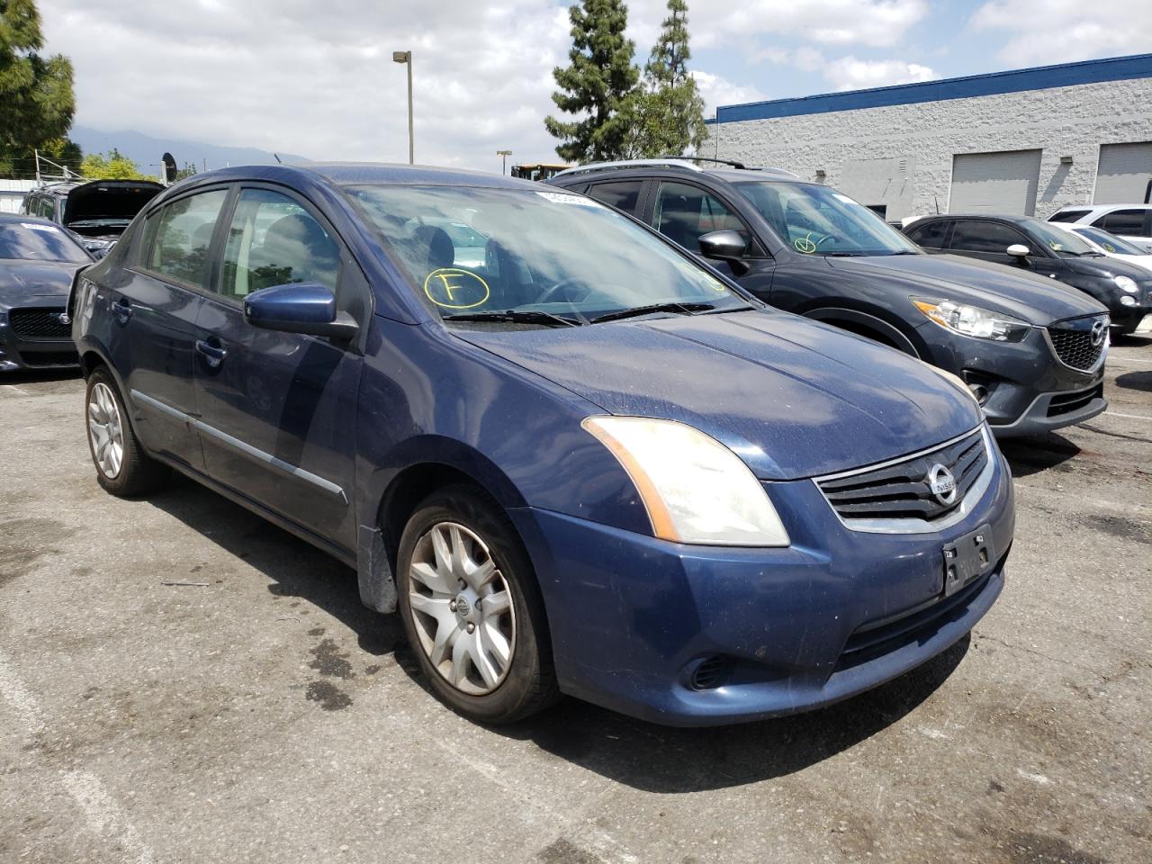 NISSAN SENTRA 2.0 2012 with VIN 3N1AB6AP5CL627901 - Photo from auction