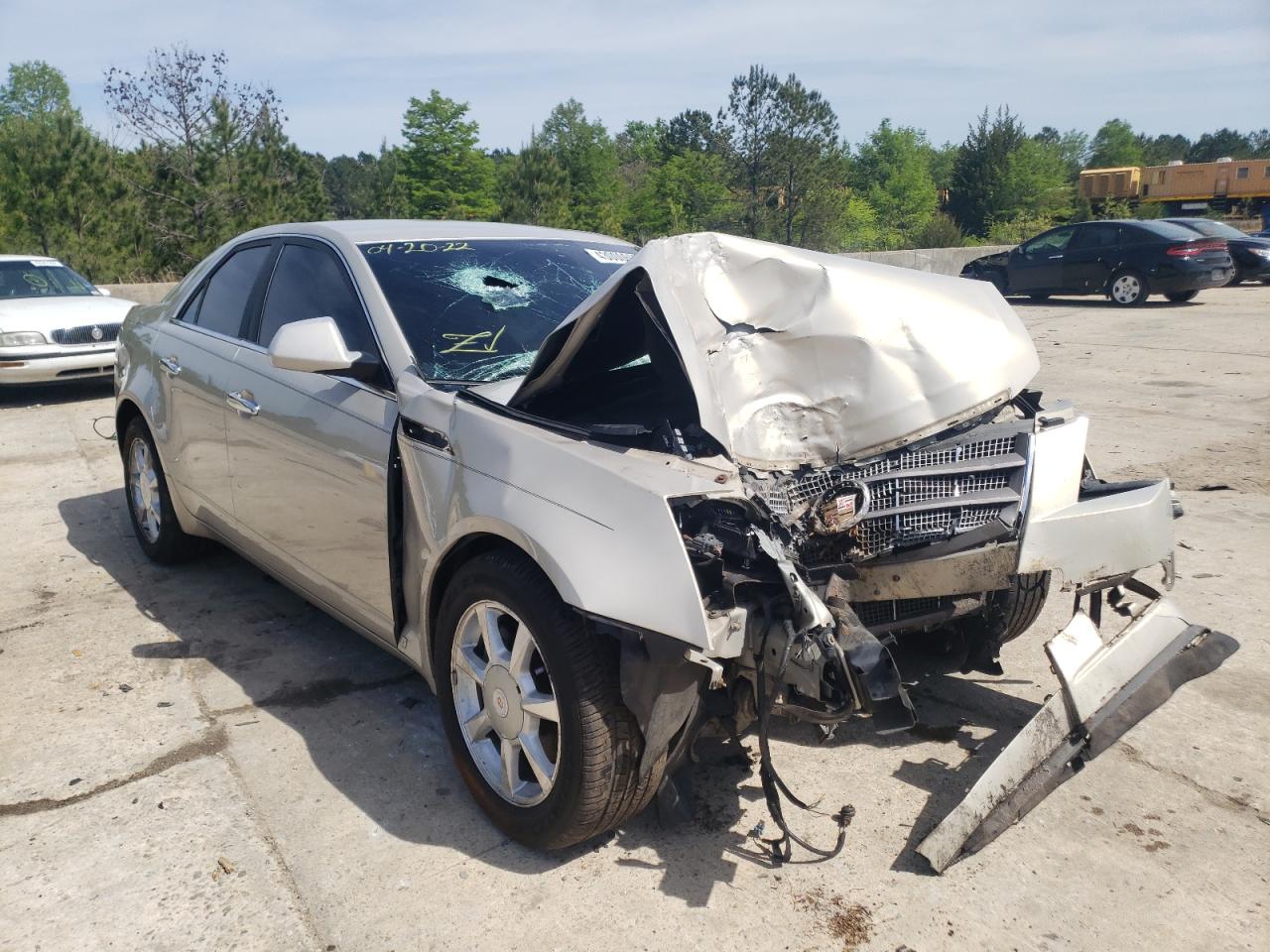 CADILLAC CTS 2009 with VIN 1G6DF577490110873 - Photo from auction