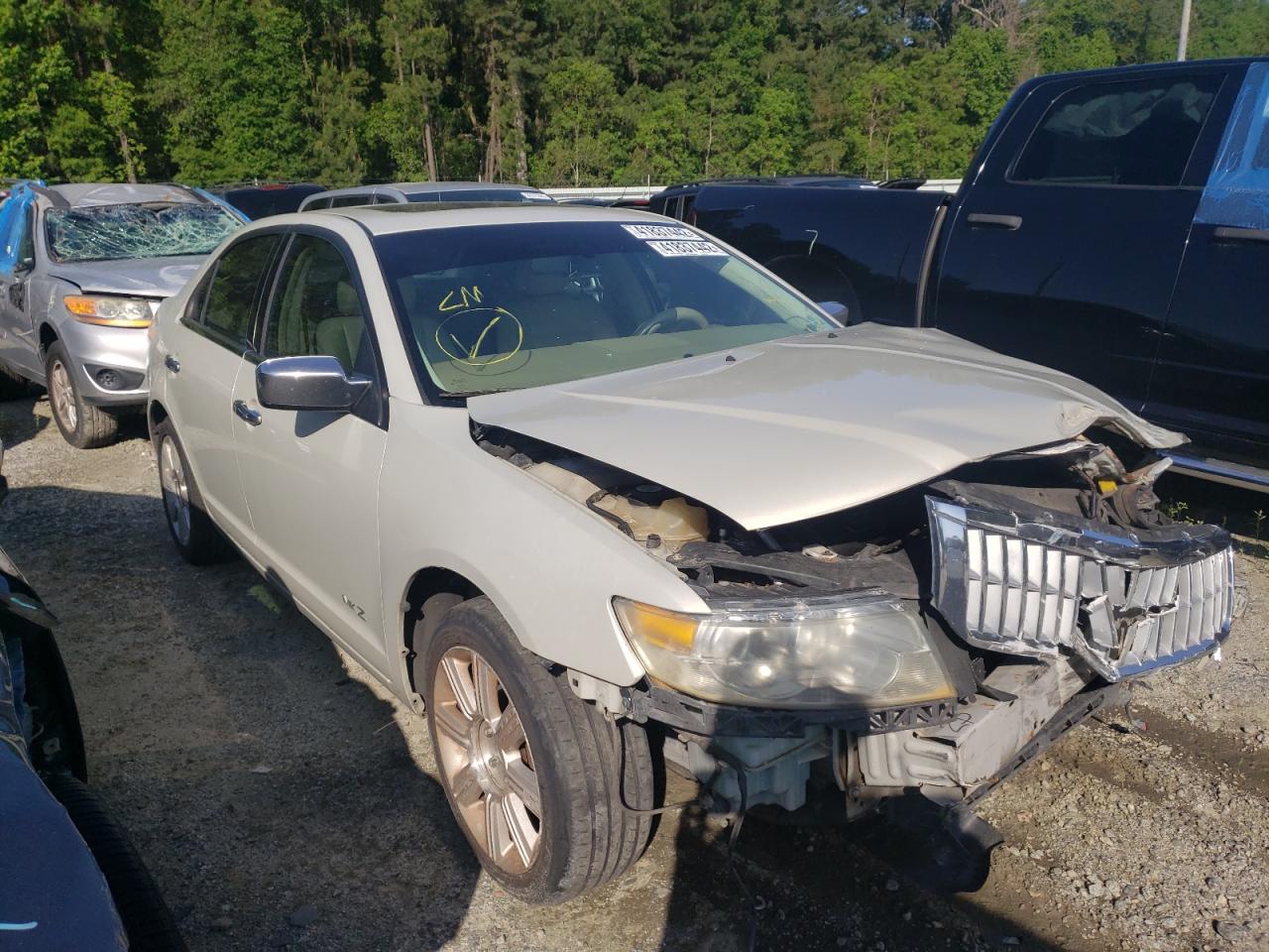 LINCOLN MKZ 2007 with VIN 3LNHM28TX7R612147 - Photo from auction