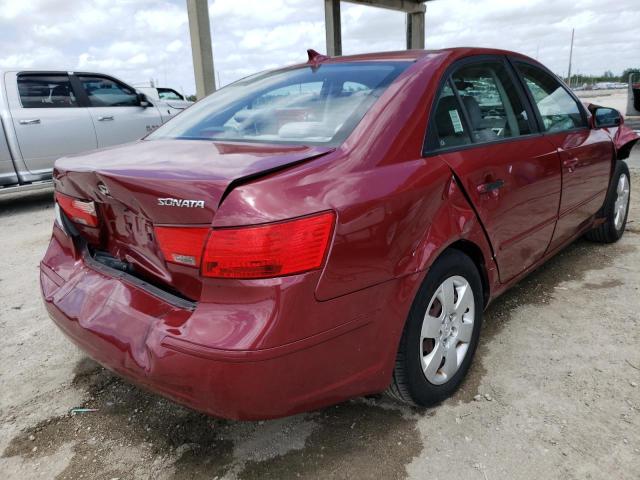 Photo 4 from auction – 2010 HYUNDAI SONATA GLS with VIN 5NPET4AC3AH576182