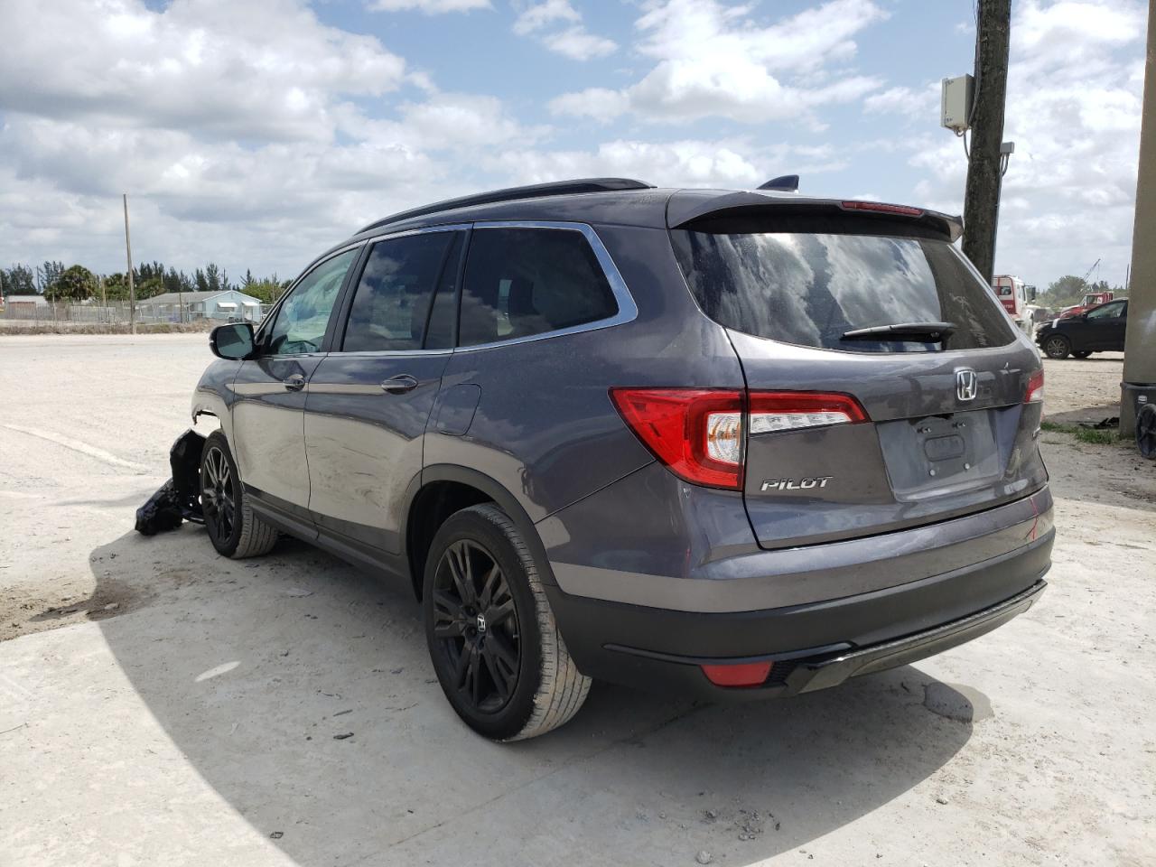Photo 15 from auction – 2021 HONDA PILOT SE with VIN 5FNYF5H27MB027949