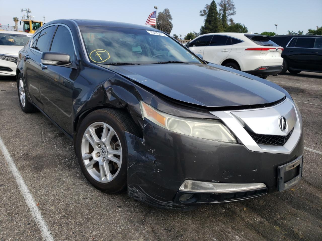 ACURA TL 2010 with VIN 19UUA8F58AA018324 - Photo from auction