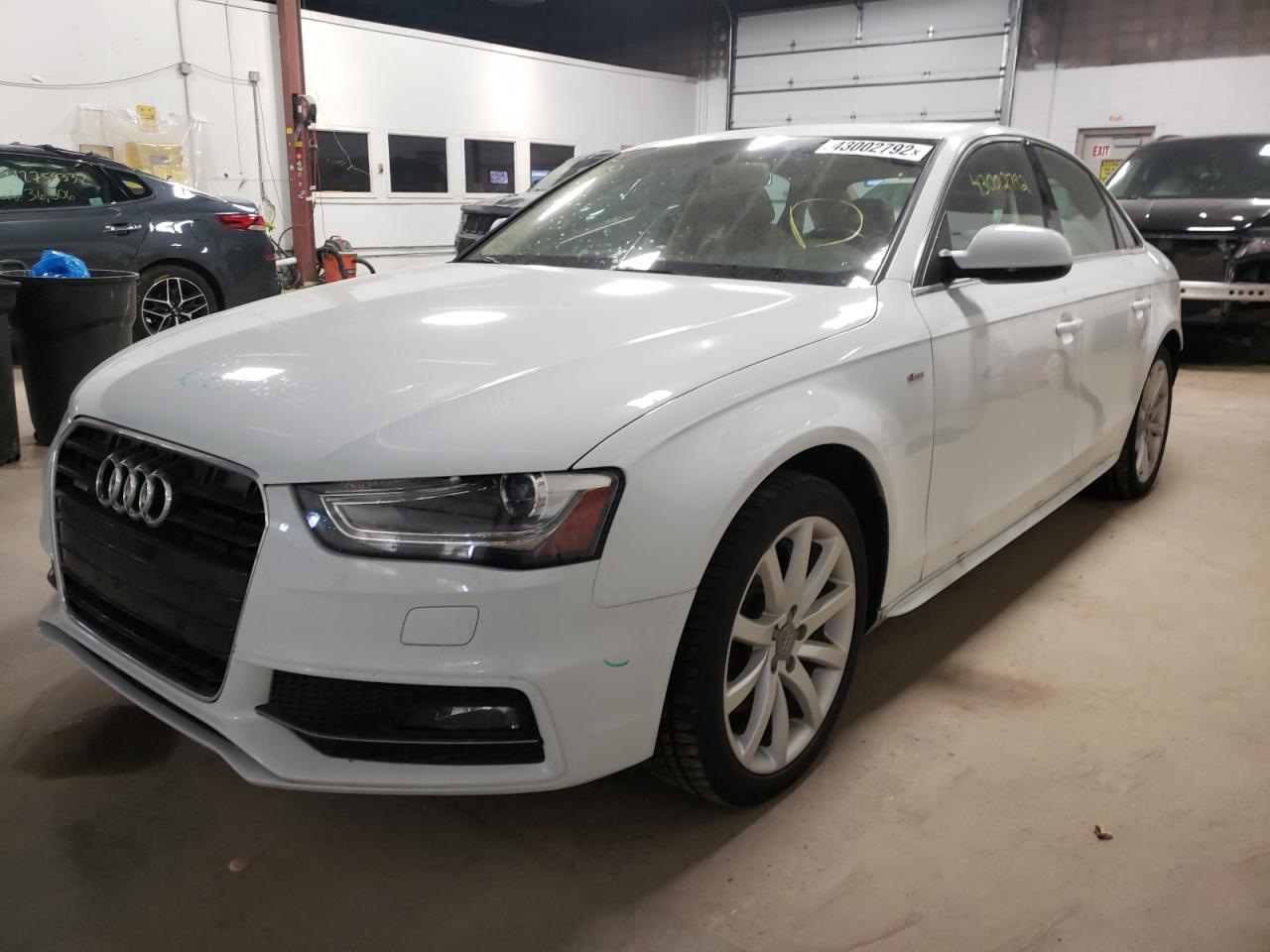 Photo 2 from auction – 2014 AUDI A4 PREMIUM with VIN WAUBFAFLXEN031844
