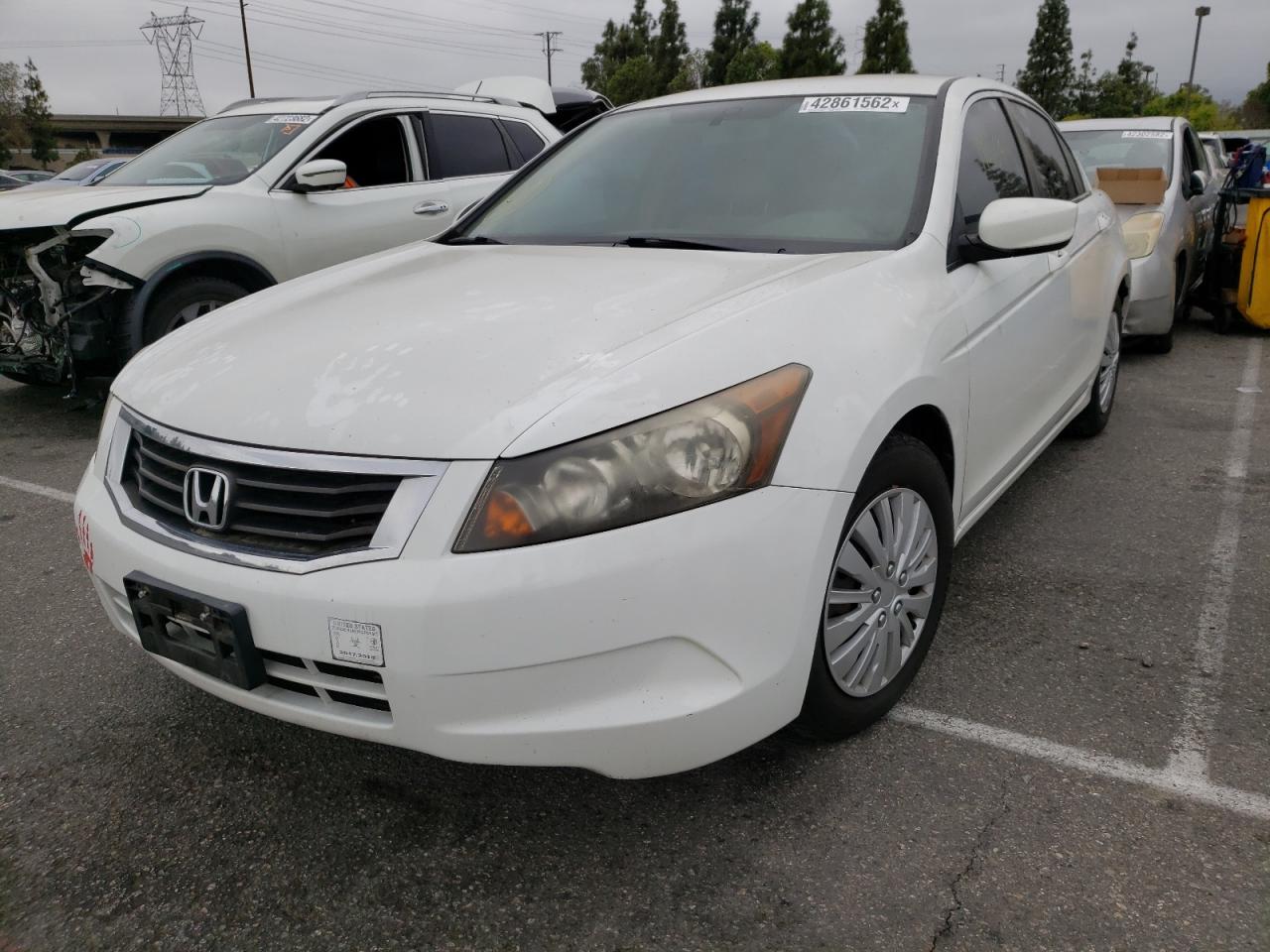 Photo 2 from auction – 2008 HONDA ACCORD with VIN JHMCP263X8C008864