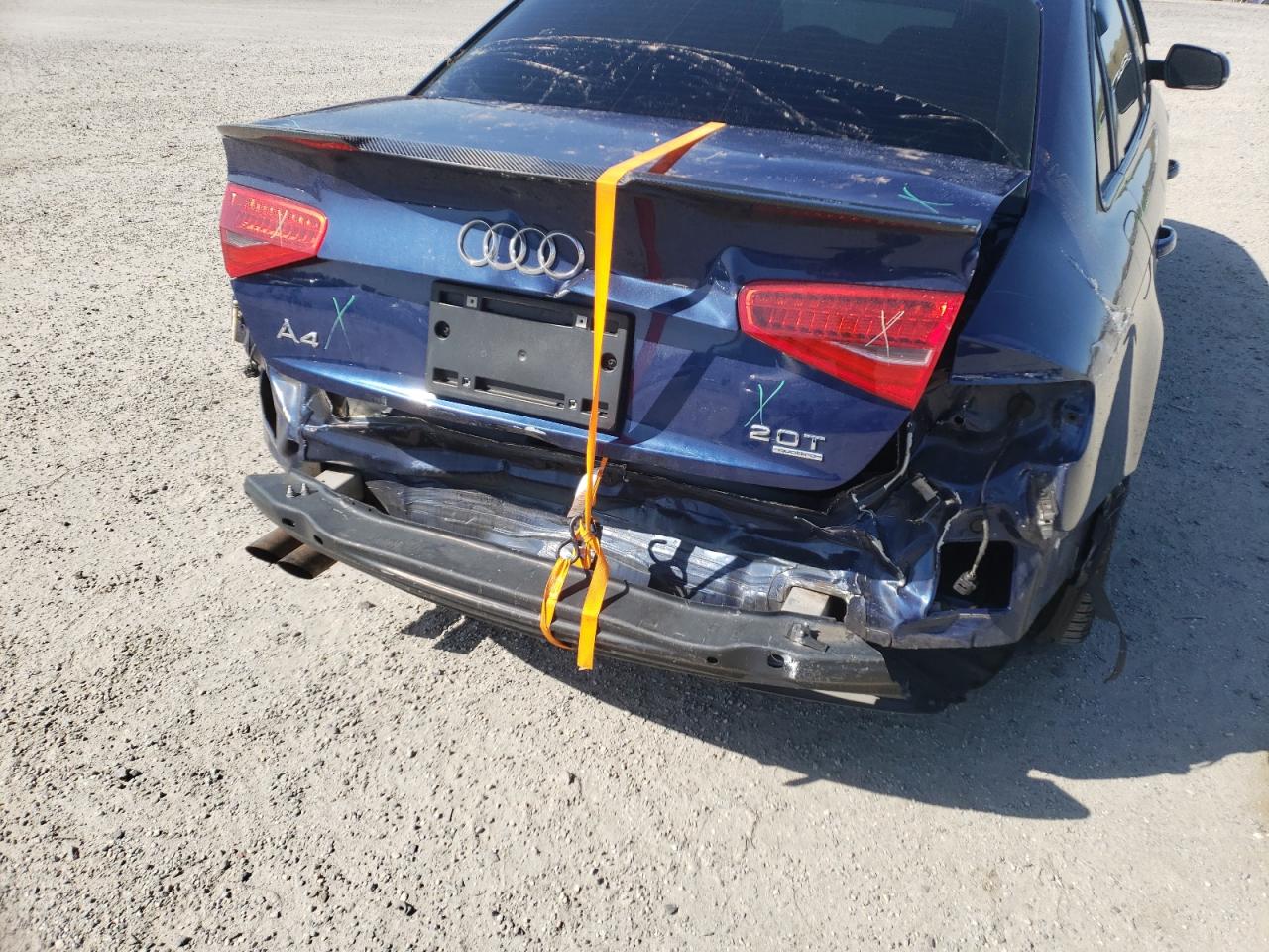Photo 9 from auction – 2014 AUDI A4 PREMIUM with VIN WAUFFAFLXEA088375