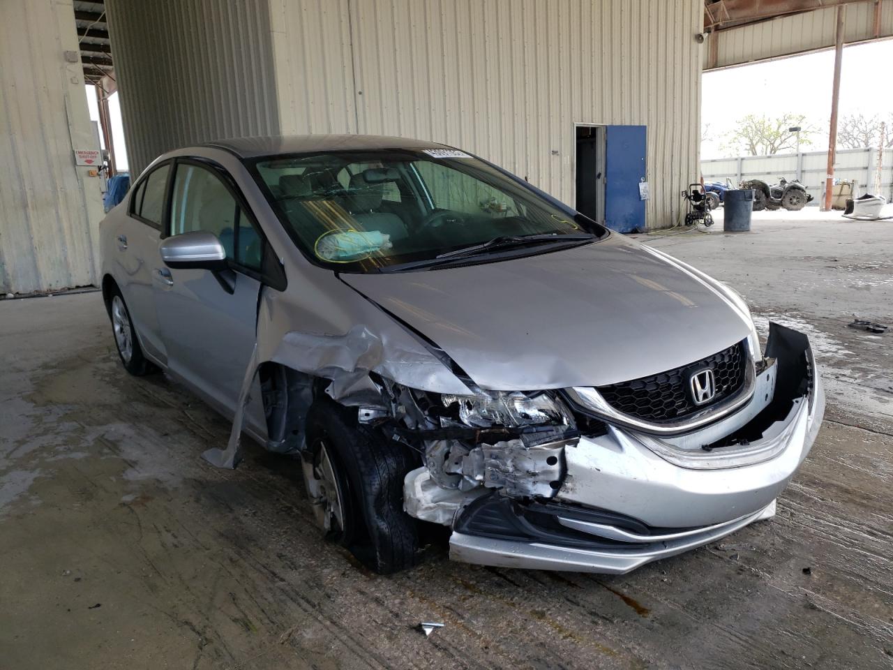 HONDA CIVIC LX 2014 with VIN 19XFB2F54EE044536 - Photo from auction