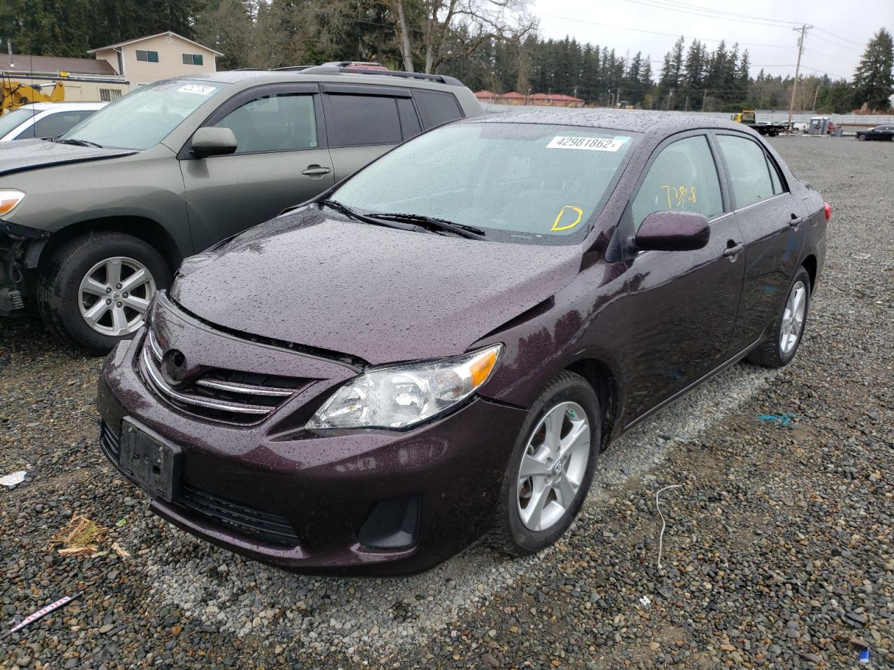 Photo 2 from auction – 2013 TOYOTA COROLLA BA with VIN 2T1BU4EE1DC074757