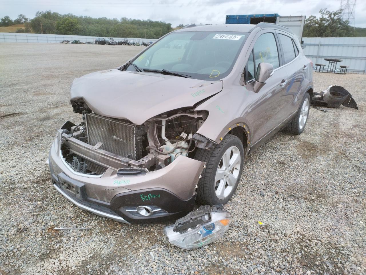Photo 2 from auction – 2015 BUICK ENCORE CON with VIN KL4CJBSB8FB151731
