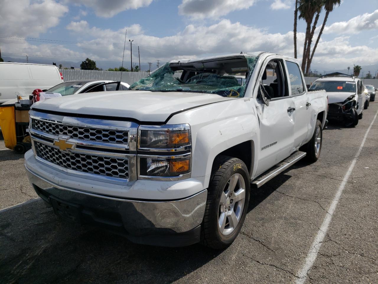 Photo 2 from auction – 2014 CHEVROLET SILVERADO with VIN 3GCPCREC7EG371768