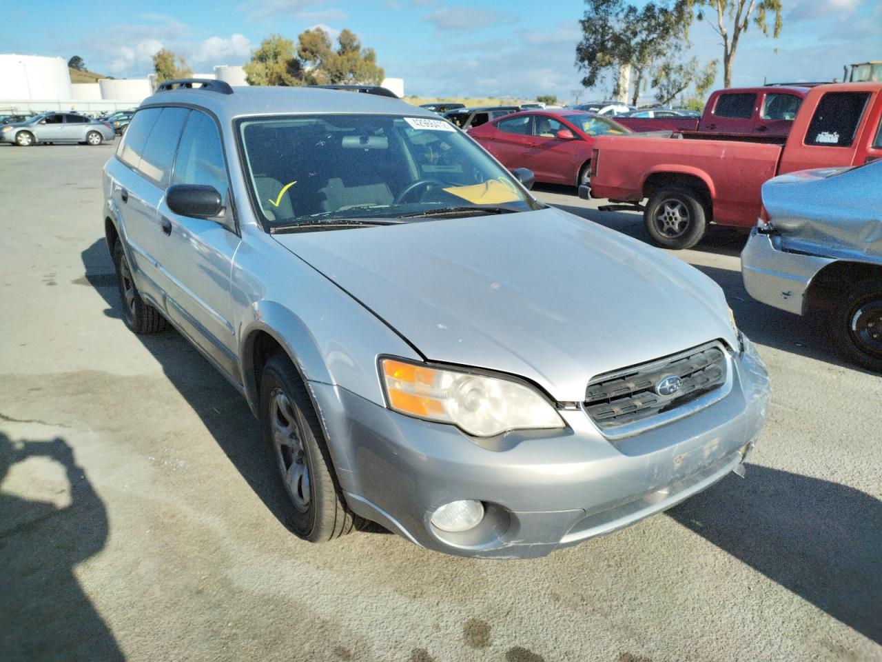 SUBARU LEGACY OUT 2007 with VIN 4S4BP61CX77326188 - Photo from auction