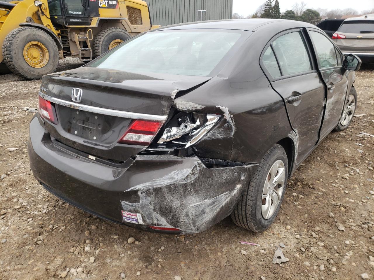 Photo 4 from auction – 2013 HONDA CIVIC LX with VIN 2HGFB2F59DH504794