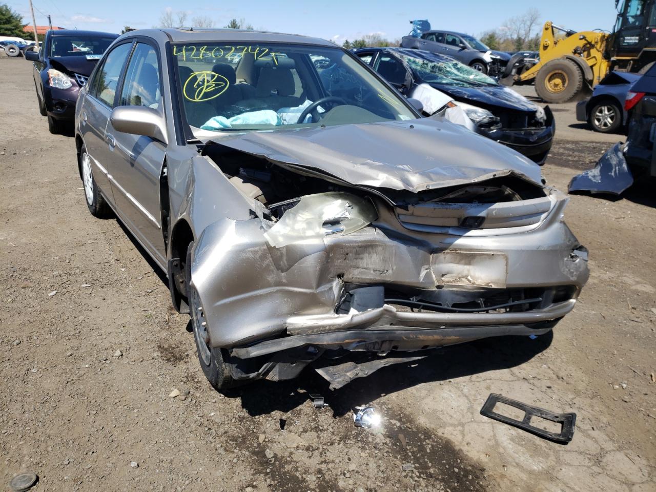 Photo 9 from auction – 2003 HONDA CIVIC EX with VIN 2HGES26723H503143