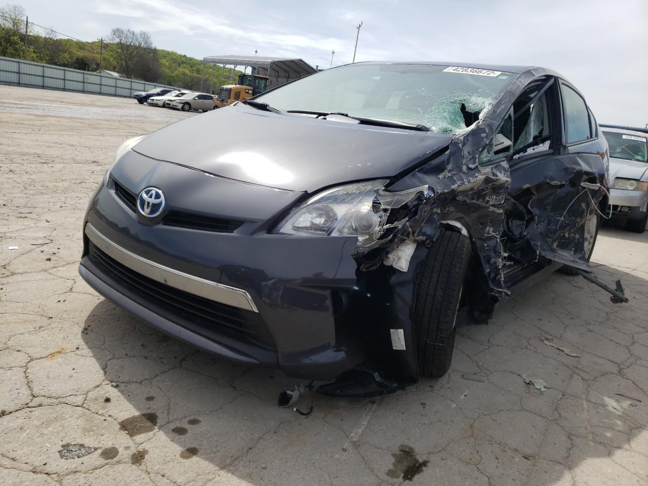 Photo 2 from auction – 2012 TOYOTA PRIUS PLUG with VIN JTDKN3DP0C3018665